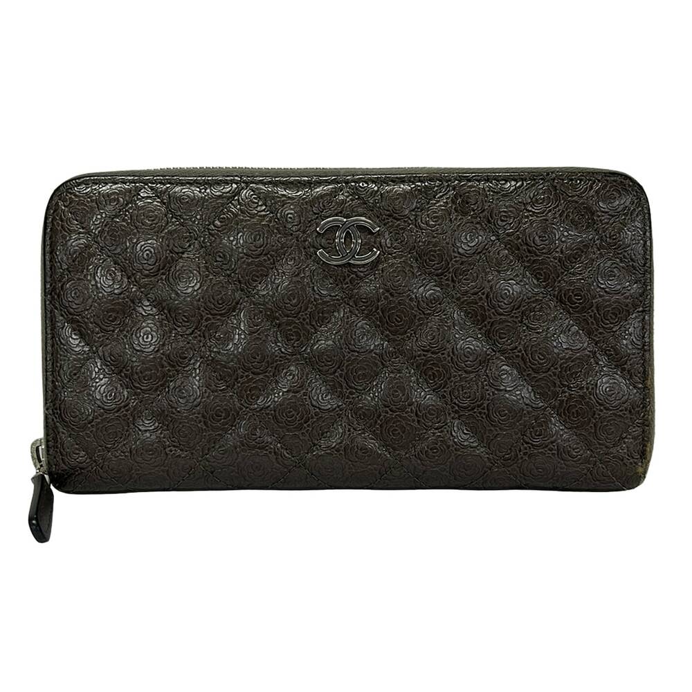 Chanel Camellia Long Wallet
